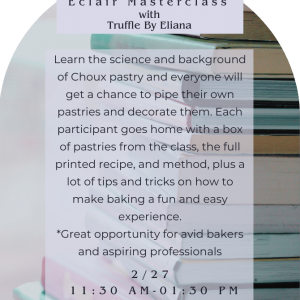 Eclair Masterclass Truffle